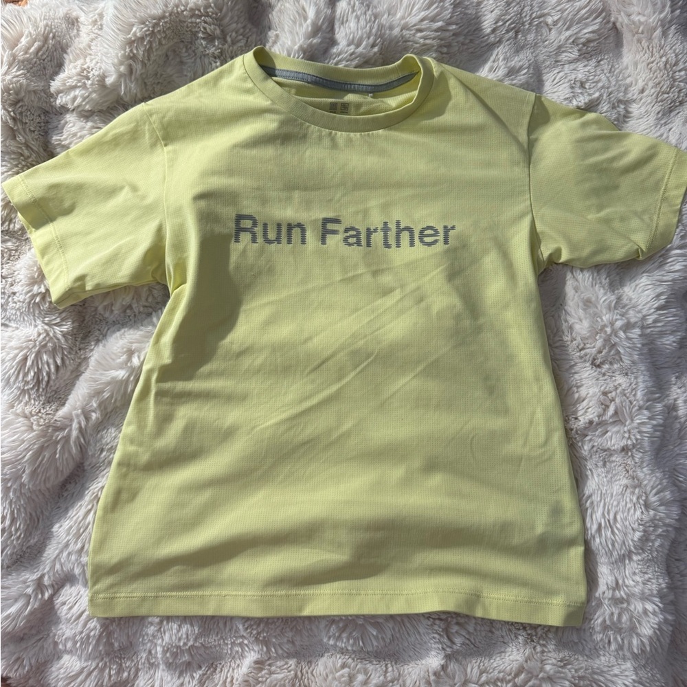 Running Yellow Tee